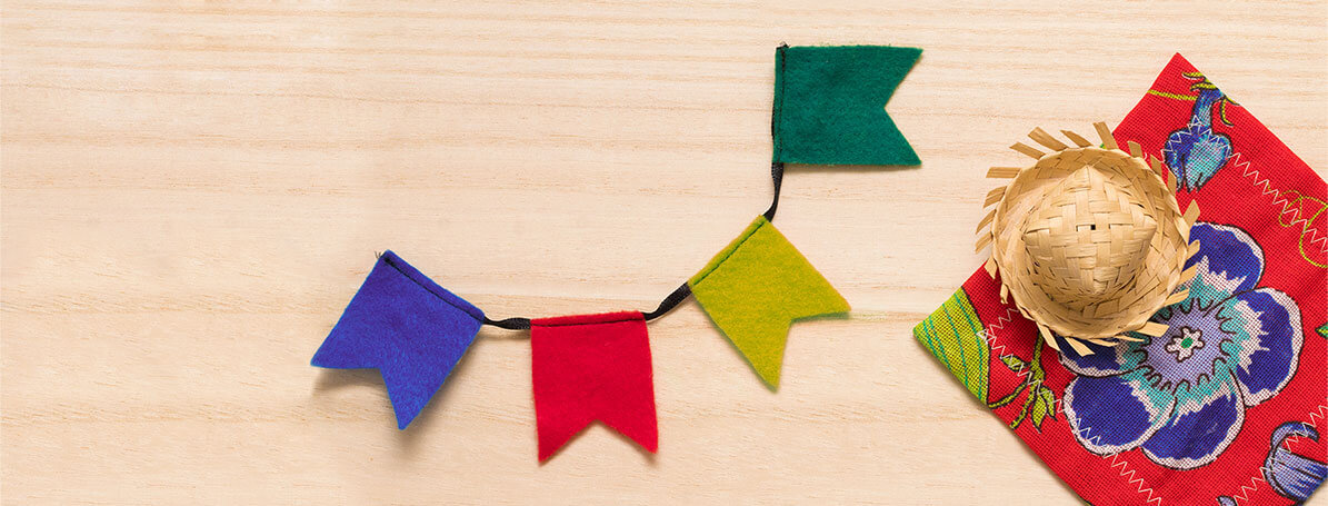 Banner - Festa Junina econômica e divertida