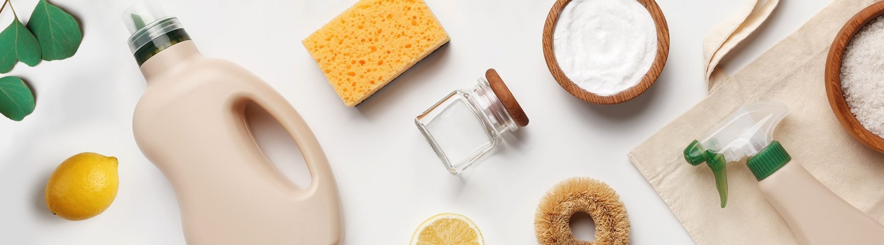 Banner - Produtos de limpeza sustentáveis