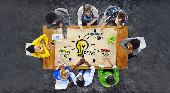 Ideias cooperativas e promissoras.