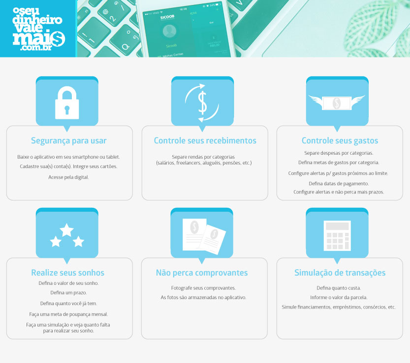 Um novo aplicativo para controlar suas finanças