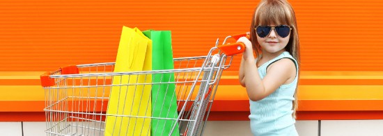 A compulsão por compras na infância