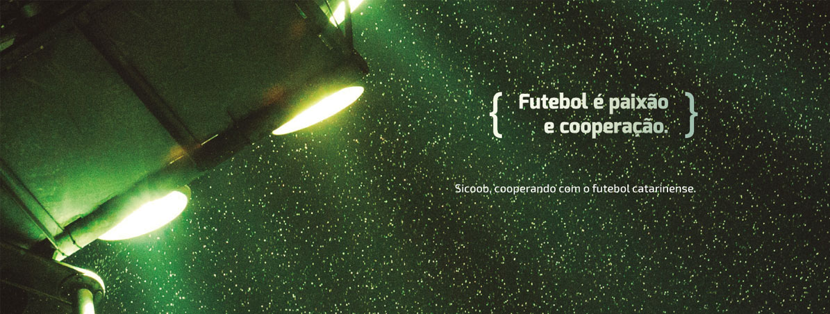 Banner - Futebol catarinense ganha apoio cooperativo