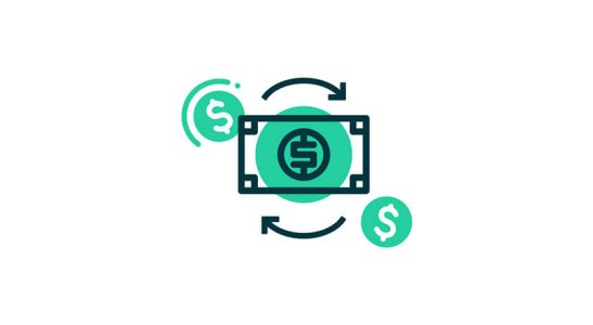 ilustração de nota de dinheiro representando cashback